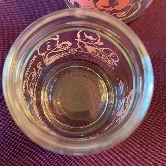 Vintage "Round The Clock With Baby" Glass Jars with Lids - Picture 6 of 8